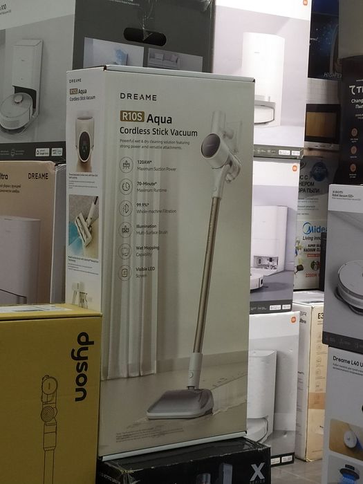 Беспроводной пылесос Xiaomi Dreame Vacuum Cleaner R10S Aqua
