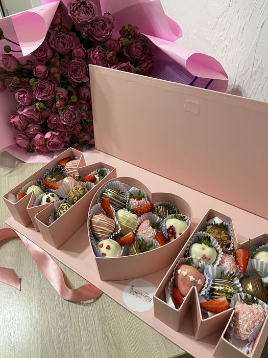 Клубника в шоколаде Шымкент