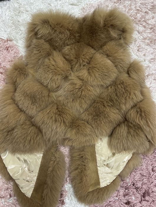Veste din blana naturala de vulpe