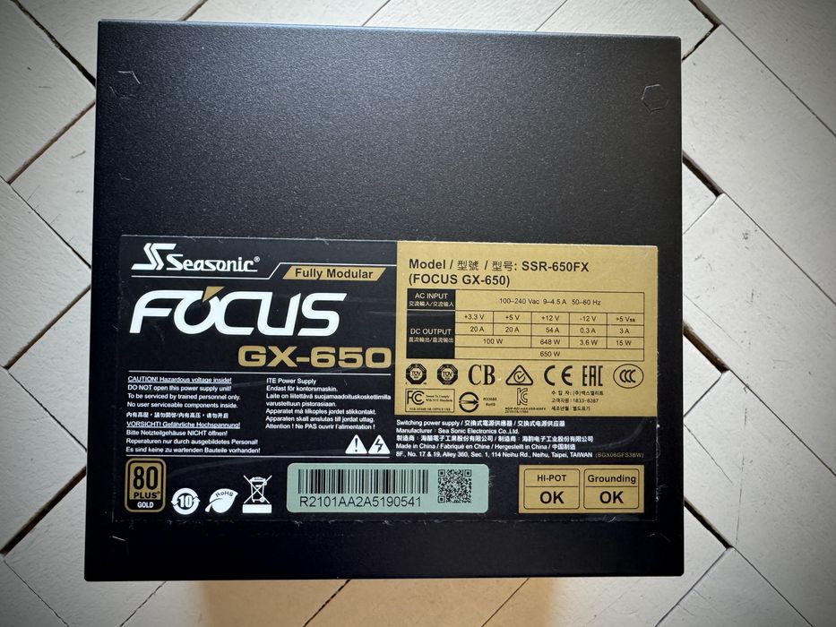 Seasonic Focus GX-650