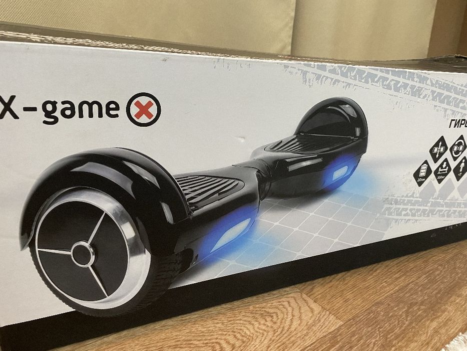 Героскутер черный