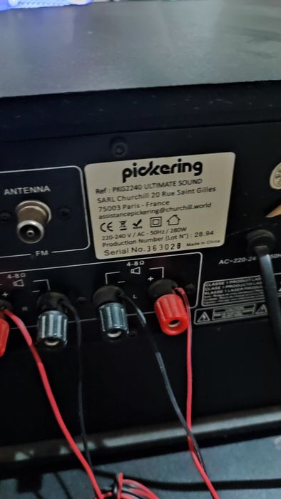Boxe Pickering  cu statie 280W