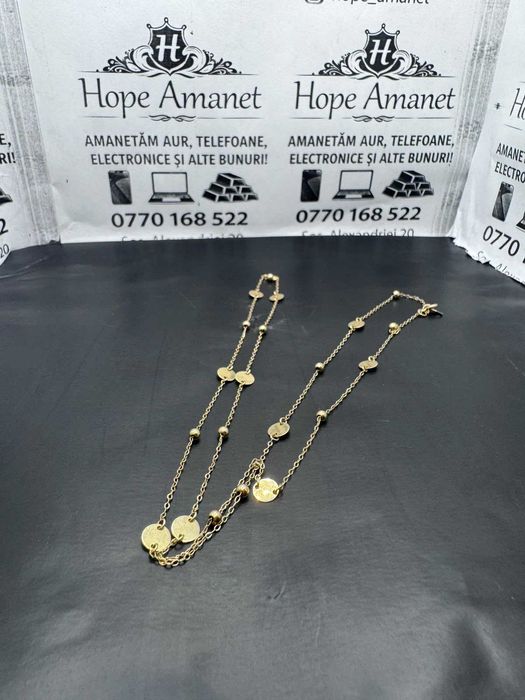 Hope Amanet P1/ Lant din aur pentru femei 14k/ 3.69gr / 67CM / COD 121559