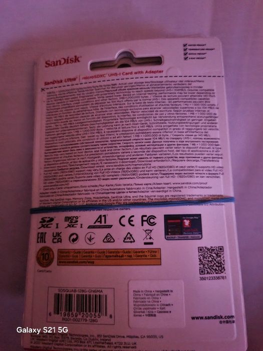 Vind San Disk 128 gb