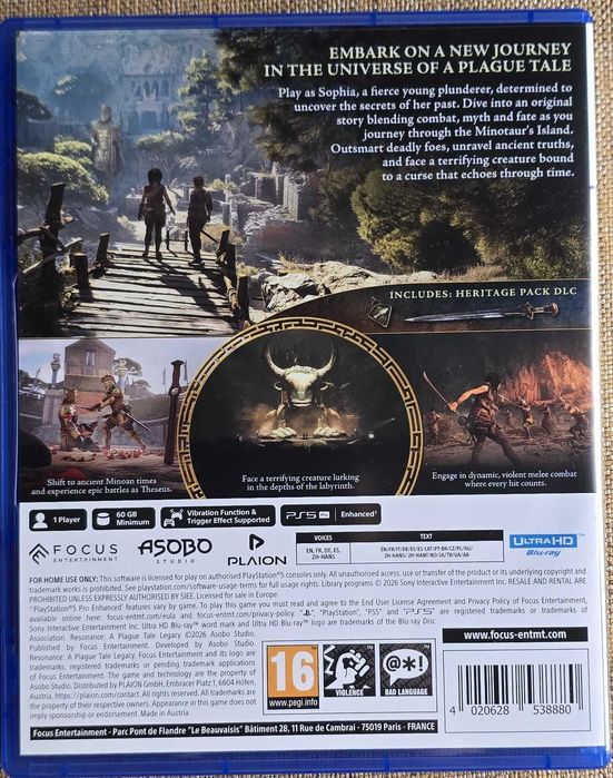 Resonance: A Plague Tale Legacy (PS5)