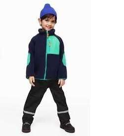 Детско яке от мъхеста материя Марка НМ