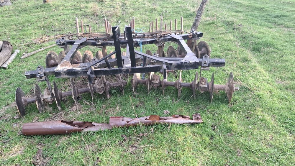 Vand disc dupa tractor