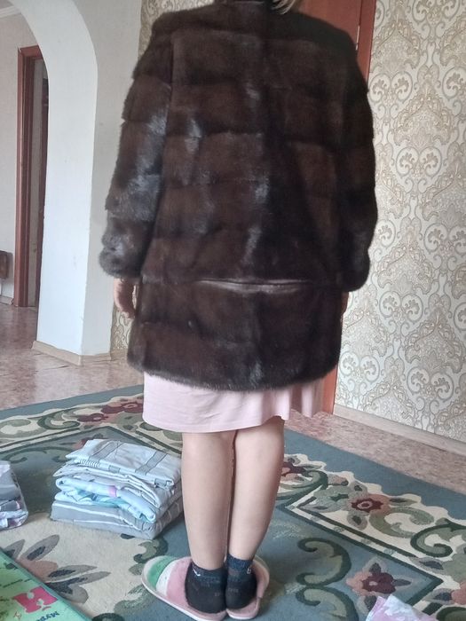 Норкавая шуба натуральный