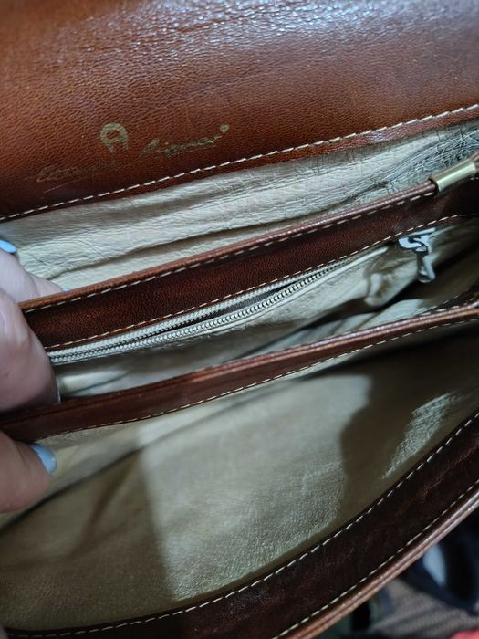 Geantă Aigner originală din piele naturală