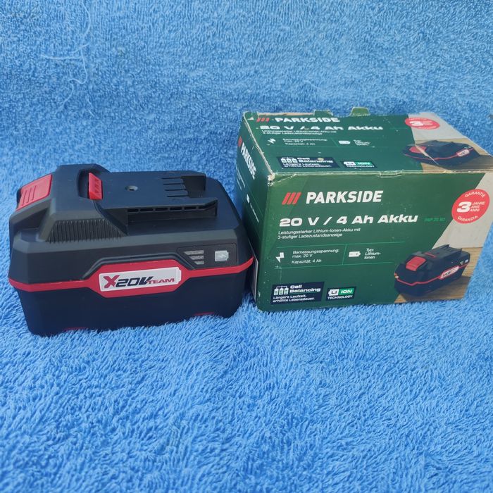 2xBaterie acumulator parkside 4ah