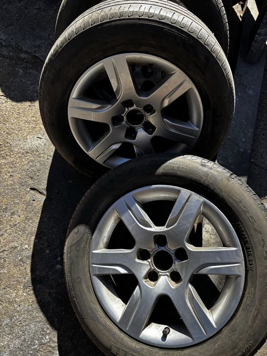 Roti vara Jante Audi A4 A5 originale 225/55/16 anvelope Pirelli
