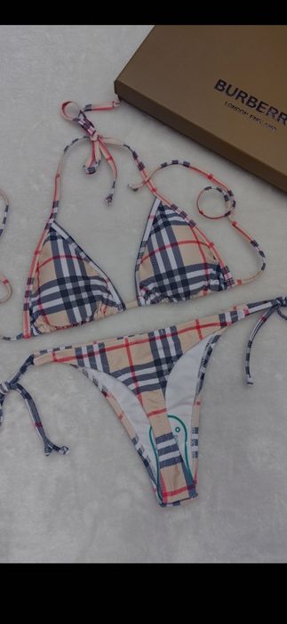 Costum de baie chilot tanga Gucci, Fend*, Burberry, model 2026