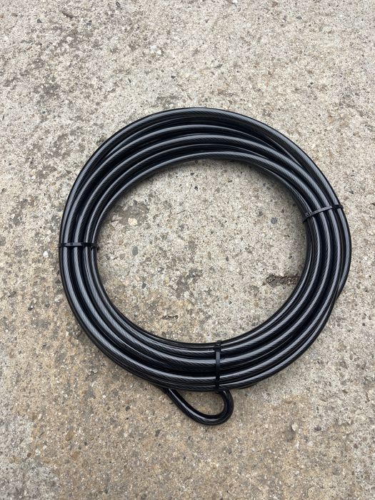 Гумирано стоманено въже