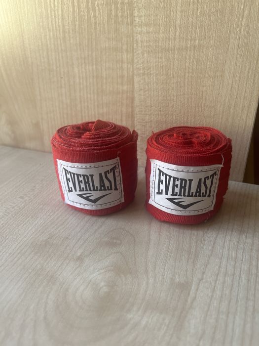Боксерские бинты Everlast (Новые, пара)