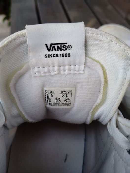 Ghete damă Vans stil adidas