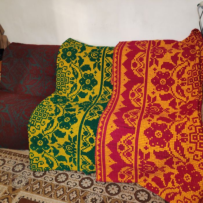 Vand ieftin Macate noi din Lana si Bumbac, lucrate manual