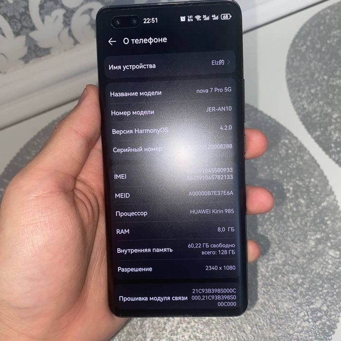 Телефон продаётся флагман Huawei 128гб