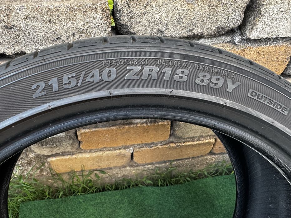 4 броя Летни гуми 215/40 R18 и 245/35 R18 KUMHO ECSTA ps71 Спорт Пакет