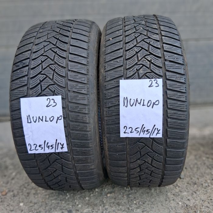 2×225/45/17 M+S.DUNLOP 2023.Stare excelenta.
