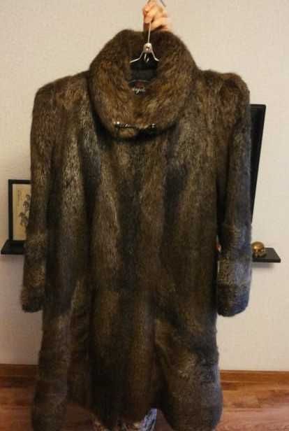 шуба нутрия 46 размер