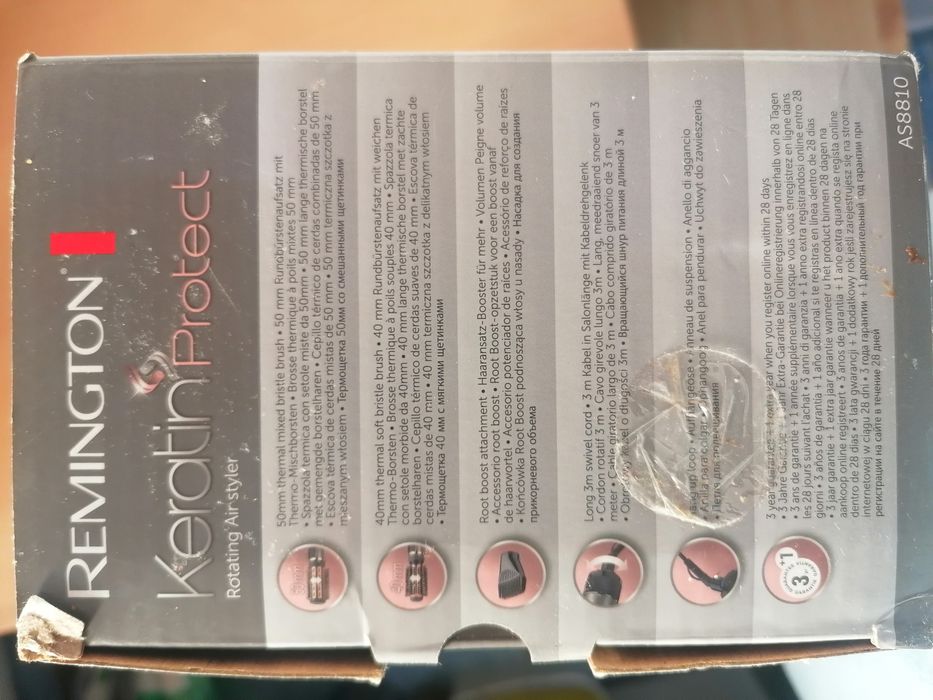 Perie rotativă Remington Keratin Protect