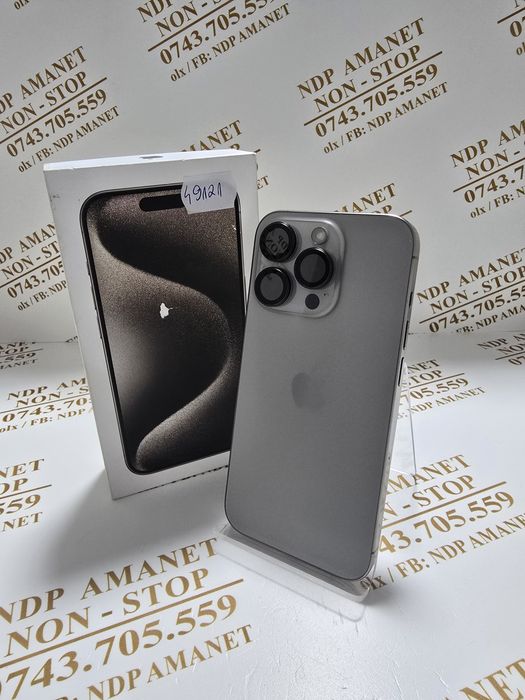 NDP Amanet Buzoieni 16 Margeanului Iphone 15 Pro ( 49121)