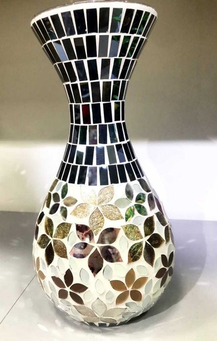 Ваза для цветов Мозаика — Стильный декор для интерьера