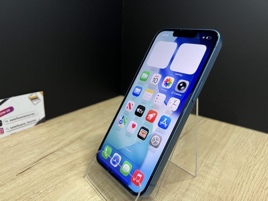 iPhone 13 128Gb Blue Second-Hand 3 ani garanție, Telefoane Mures