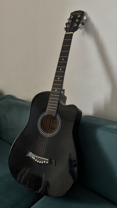 Новый Гитара черный