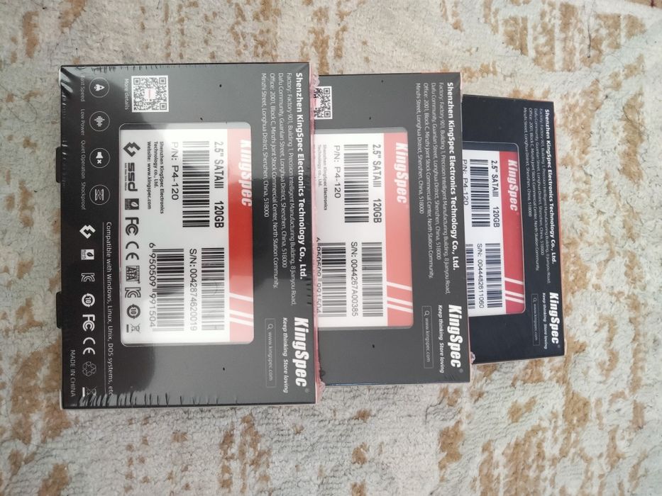 Продам SSD120GB KingSpec
