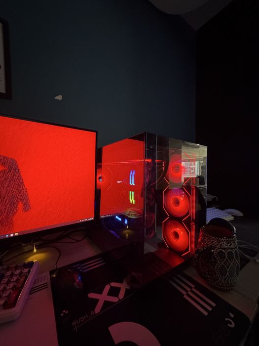 Gaming PC, Monster Case Sotiladi + bonus Monitor
