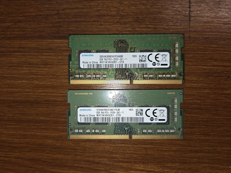 16GB (2×8GB) Samsung DDR4 Laptop RAM