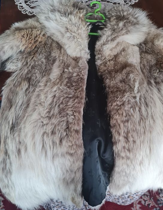 Haina de blana naturala vulpe