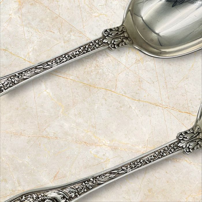 Tiffany&CO 1878г старинни сребърни лъжици 2 броя