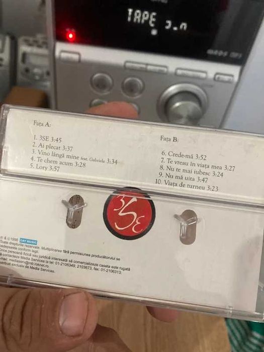 Caseta adio originala “Trei sud est 1998