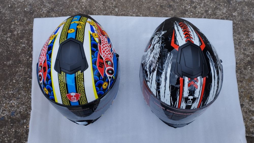 6 модела каска, шлем за мотор с вградени очила модуларна LVS ORZ