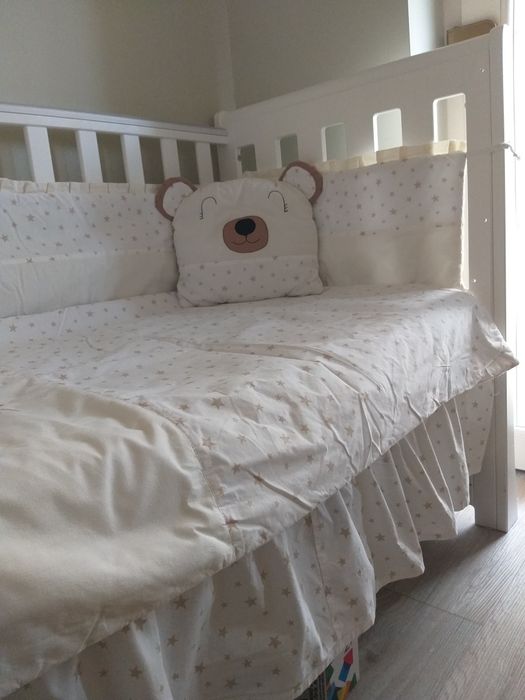 Lenjerie de pat bebe băiat Nicolas