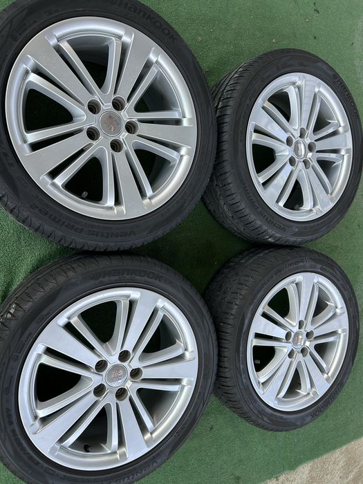 5x100 16 seat skoda vw със летни гуми hankook 215 45 16