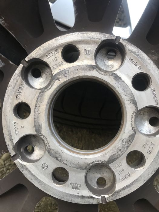 Jante aliaj mercedes c class w205 5x112 r16 et38 6,5j