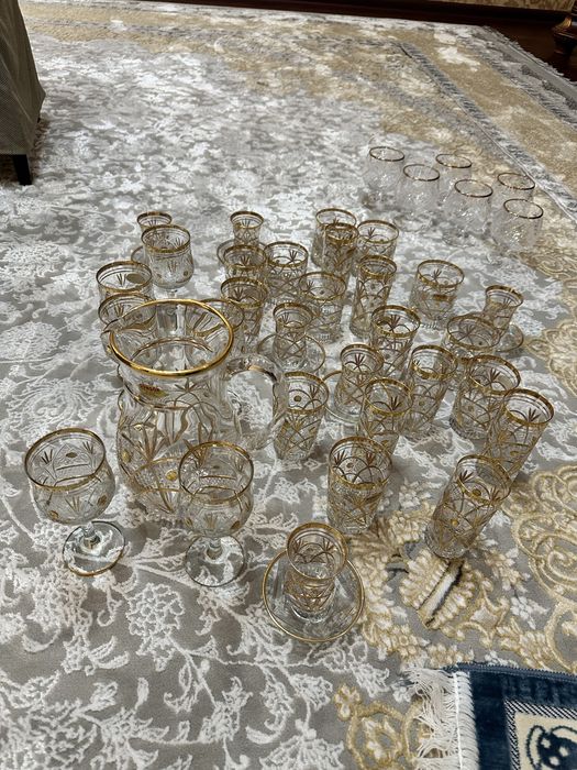 Стеклянный комплект турецкий