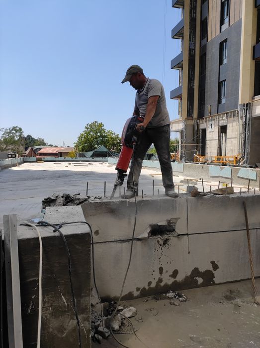 Бетон кесиш алмазное резка алмазное бурение бетон тешиш бетон бузиш уй