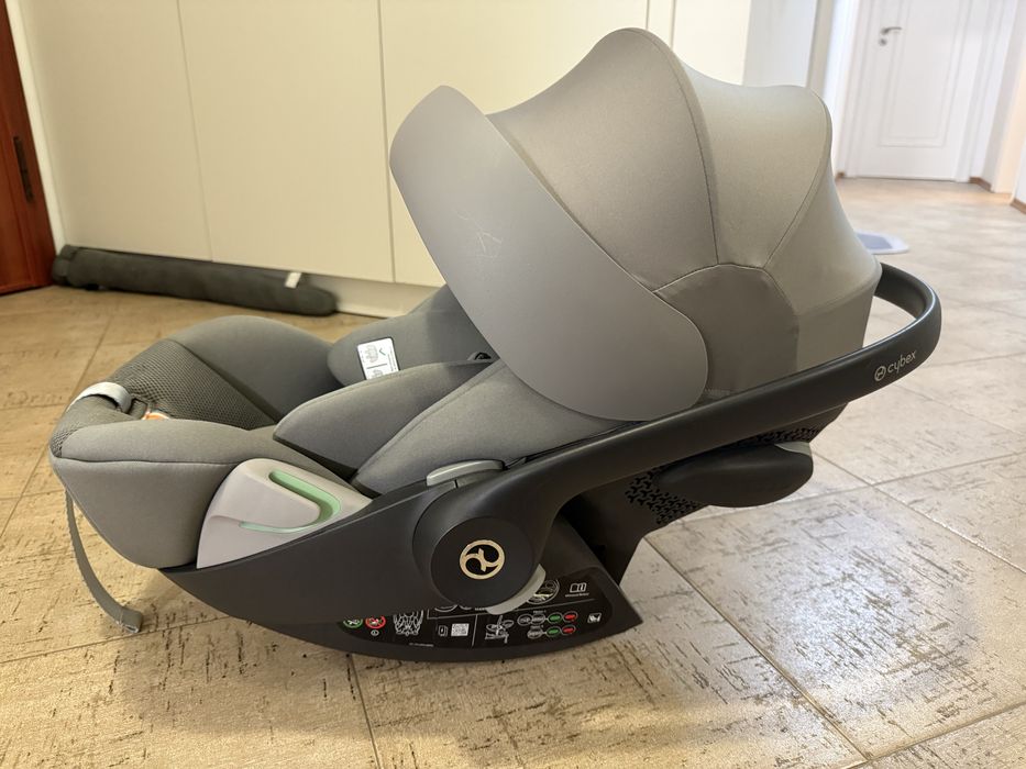 Cybex Cloud G+ кошница за новородено | Сива | Отлична