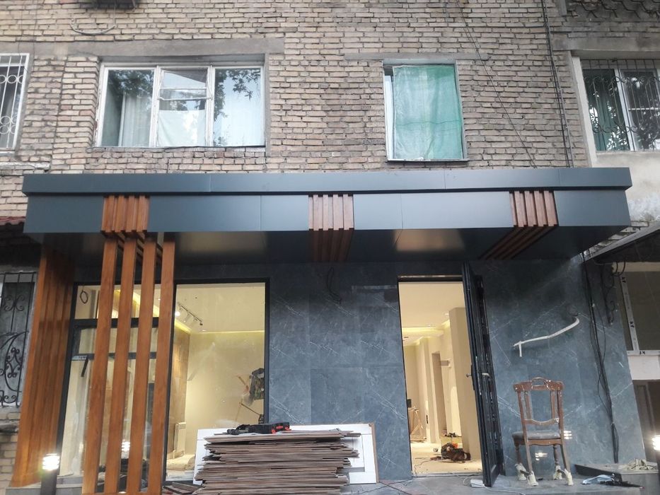 Алюкабонд монтаж алкафон аликабонд установка Травертин уста alkafon