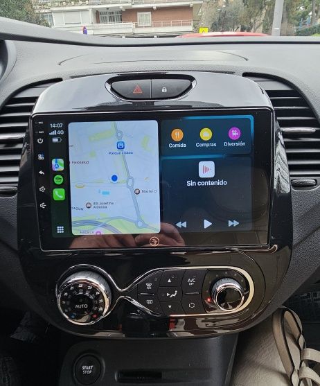 Renault Captur мултимедия Android GPS Навигация Carplay