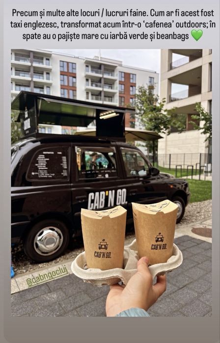 Cafenea Mobila cu Locatie Fixa la The Office Cluj