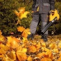 Электро Воздуходувка садовая