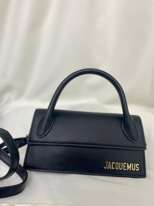 Сумка новая Jacquemus черный голубой
