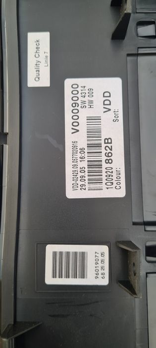 Ceasuri bord Audi A4B8,vw polo 9n3 facelift,golf 6, Eos