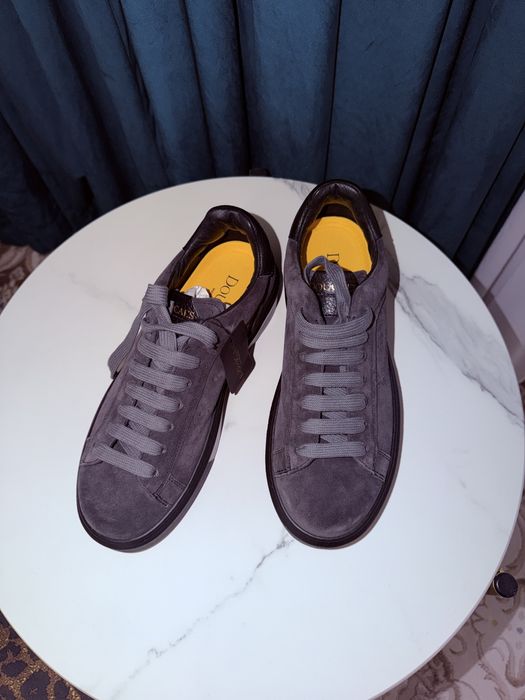 DOUCAL'S серые замшевые кроссовки