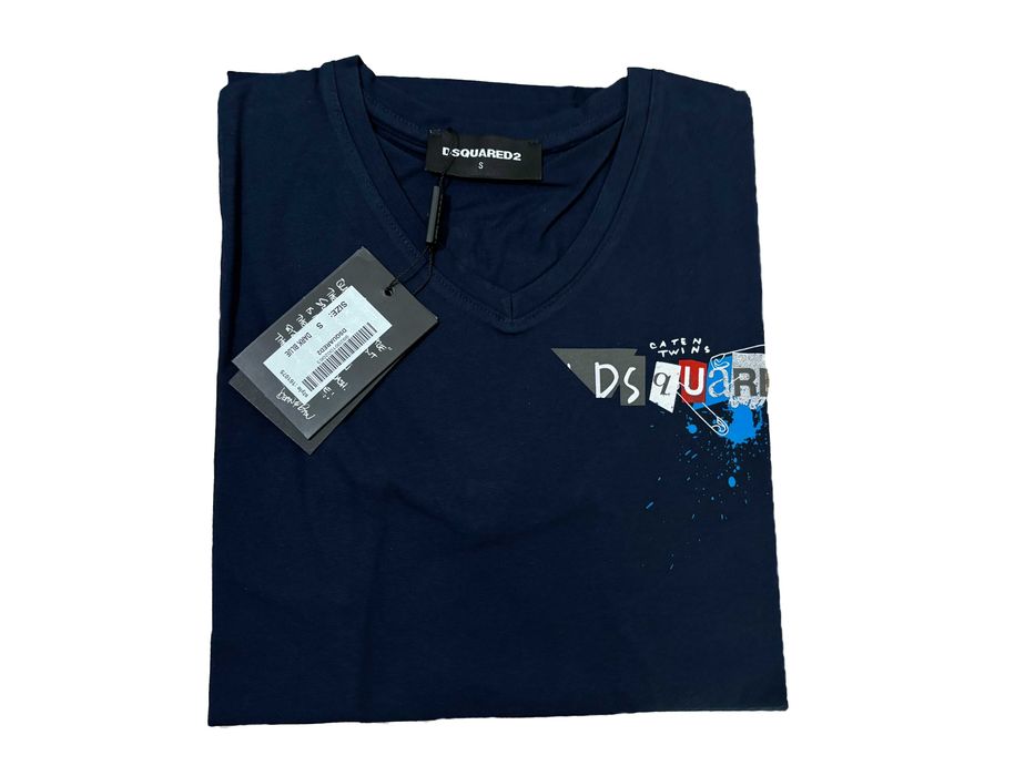 Мъжка тениска Dsquared2 Slim Fit - M, XL, 2XL
